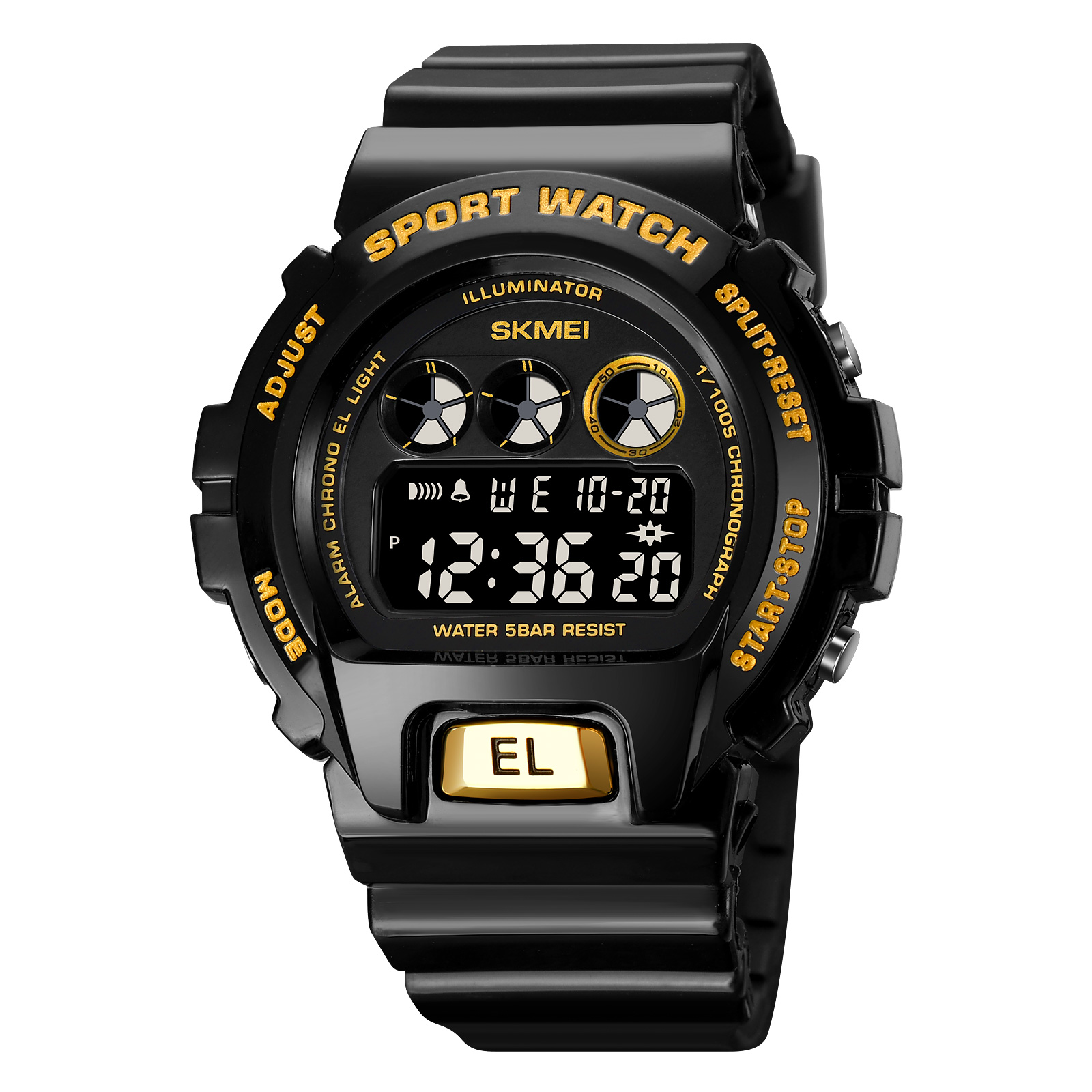 Skmei 1813BKGD Black-Gold