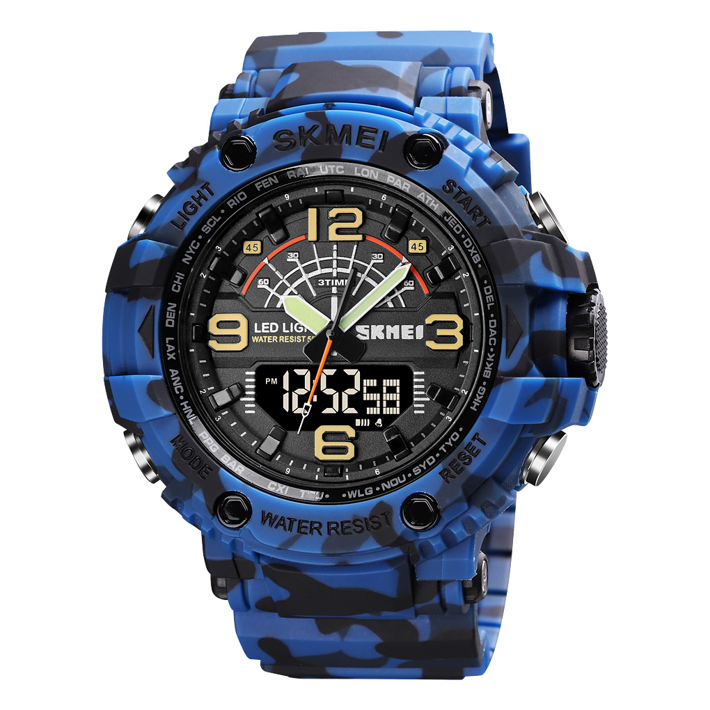 Skmei 1617CMBU Camo Blue
