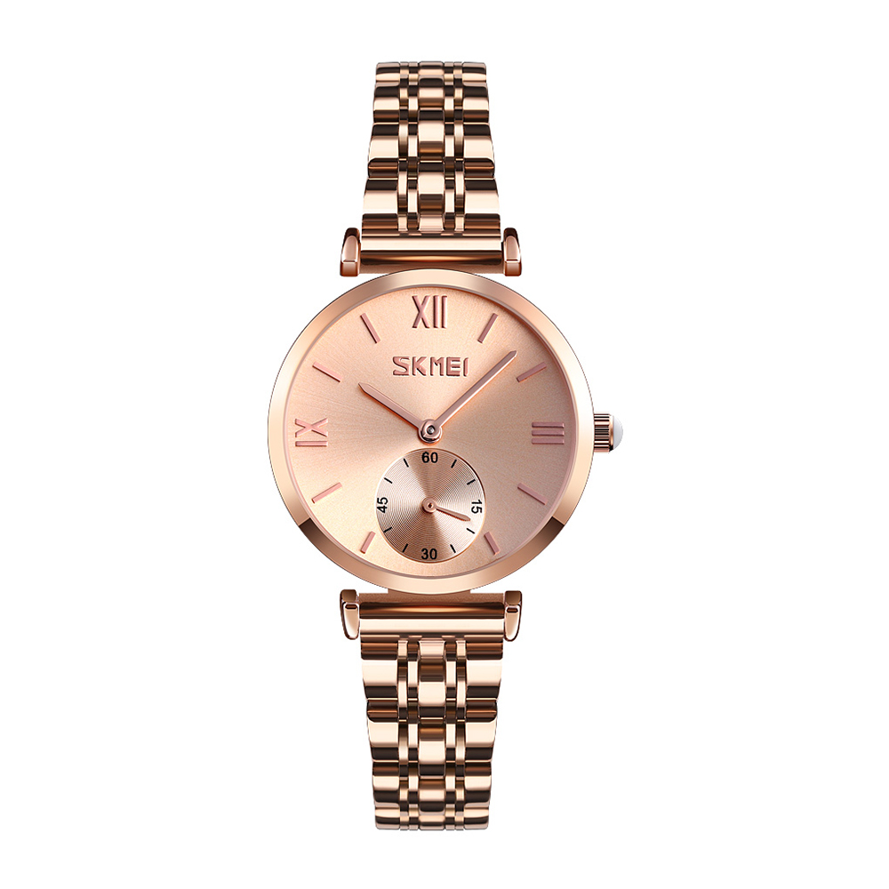 Годинник наручний Skmei 9198RGRG-B Rose Gold-Rose Gold
