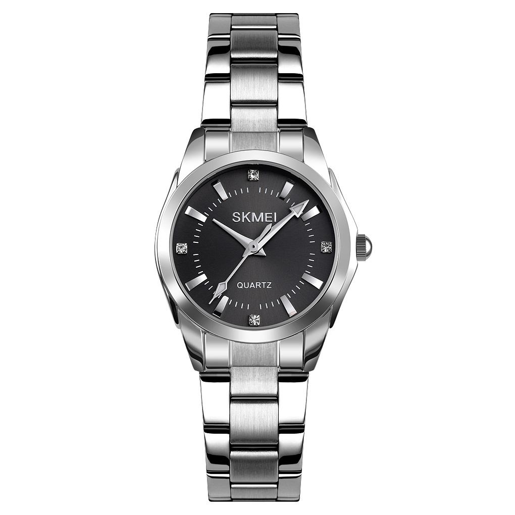 Годинник наручний Skmei 1620SIBK Silver-Black