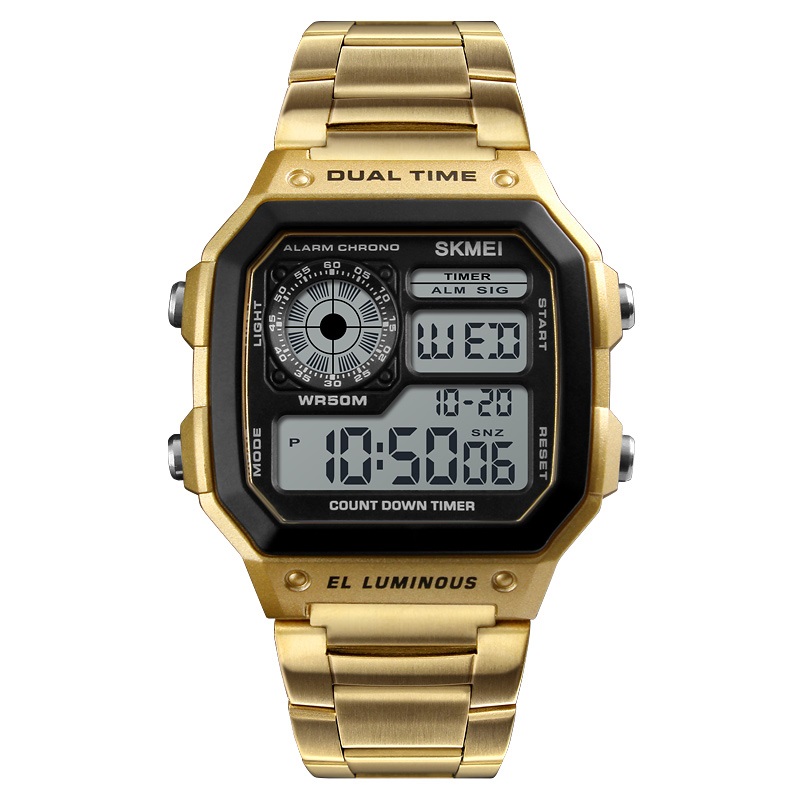 Годинник наручний Skmei 1335GD Gold