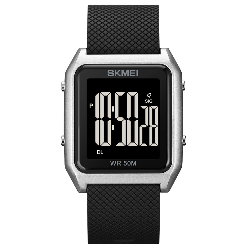 Skmei 1866SIBK Silver-Black