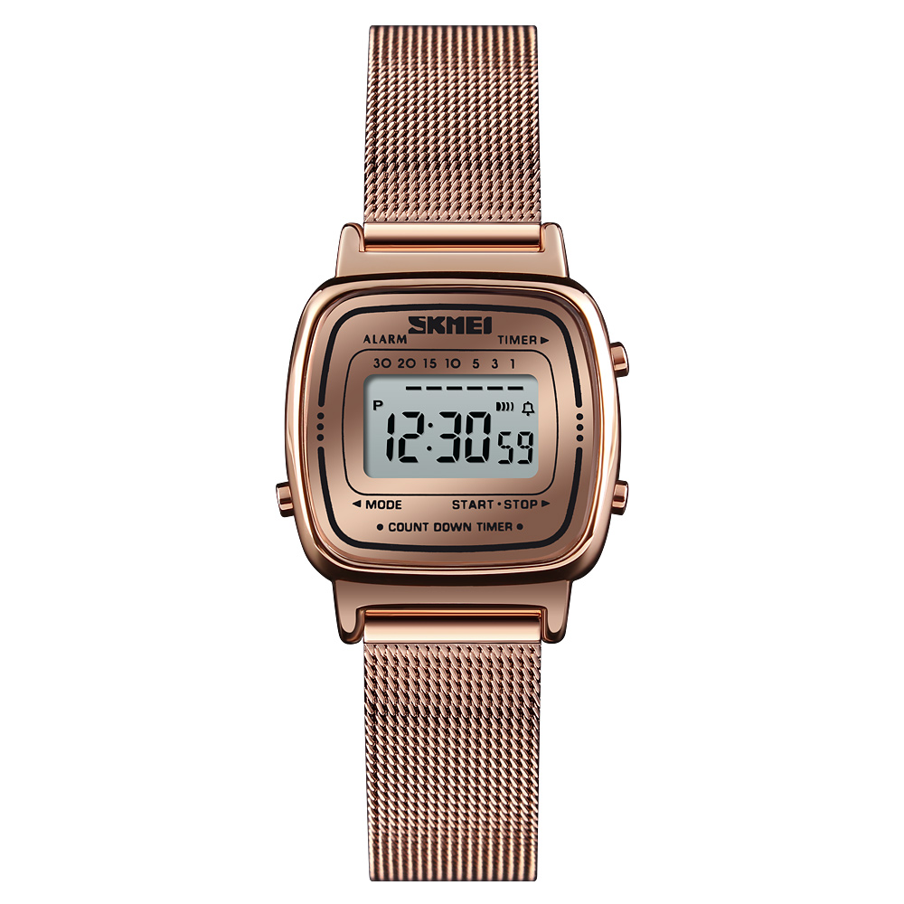 Годинник наручний Skmei 1901MHRG Rose Gold Mesh