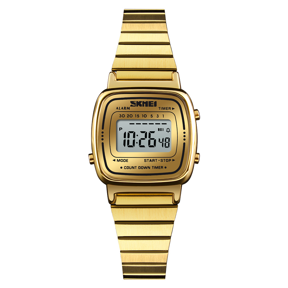 Годинник наручний Skmei 1901SGD Gold Steel