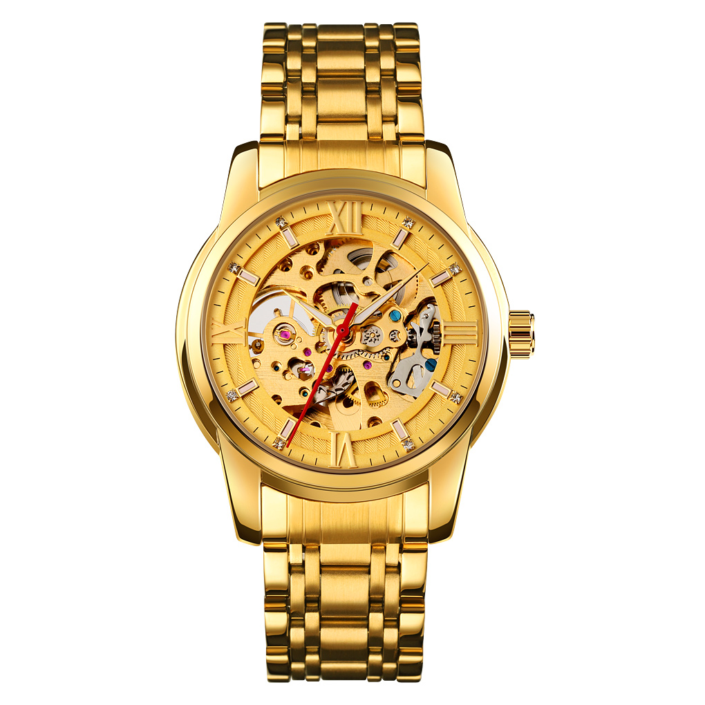 Годинник наручний Skmei 9222GDGD Gold-Gold.
