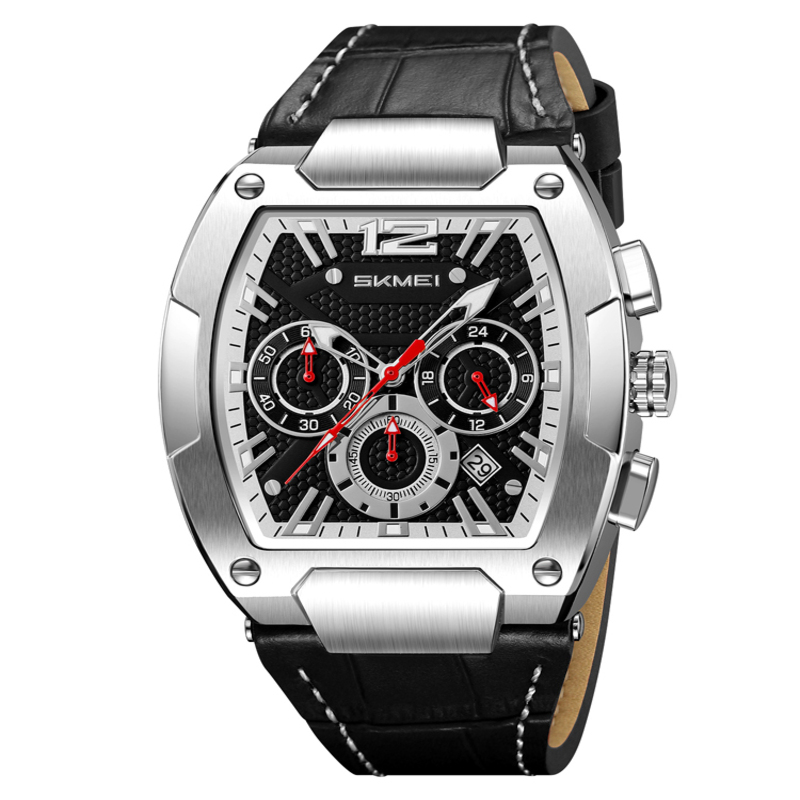 Годинник наручний Skmei 9357SIBK Silver-Black