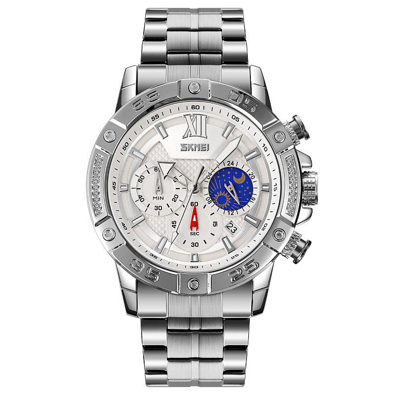 Skmei 9235SISI Silver-Silver