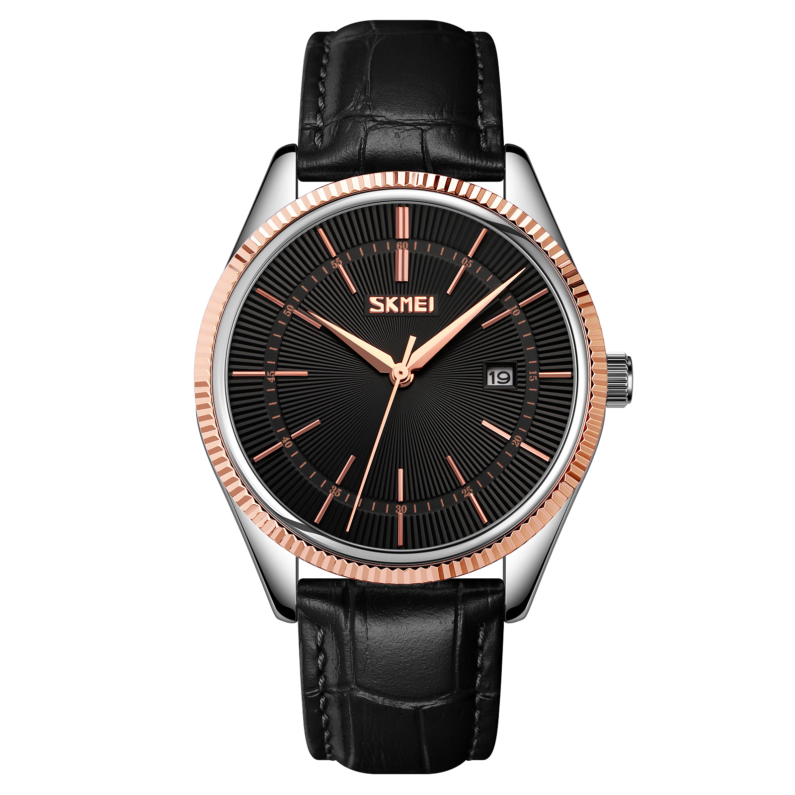 Годинник наручний Skmei 9298TRGBK Rose-Gold Black