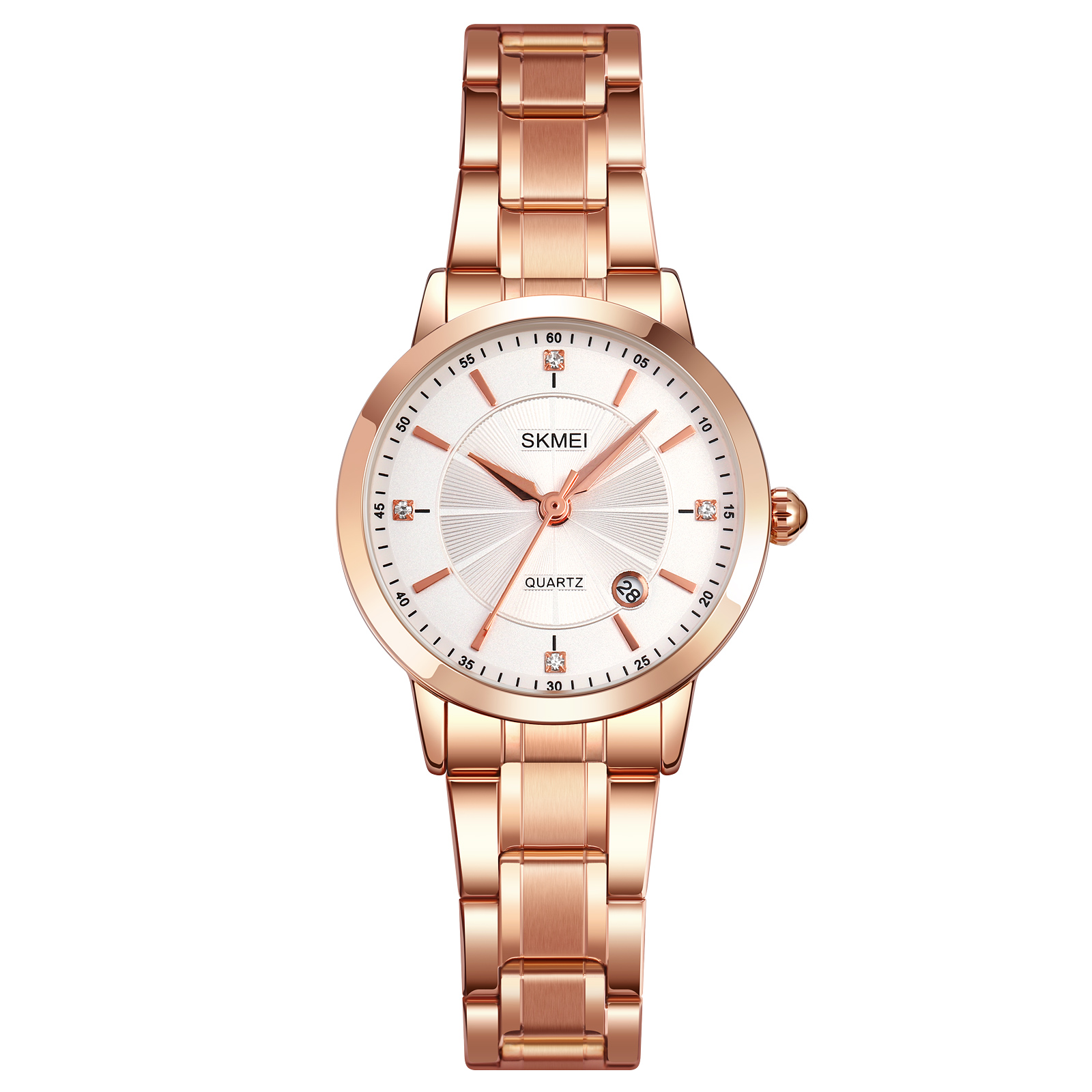 Годинник наручний Skmei 1819RGSI Rose Gold-Silver