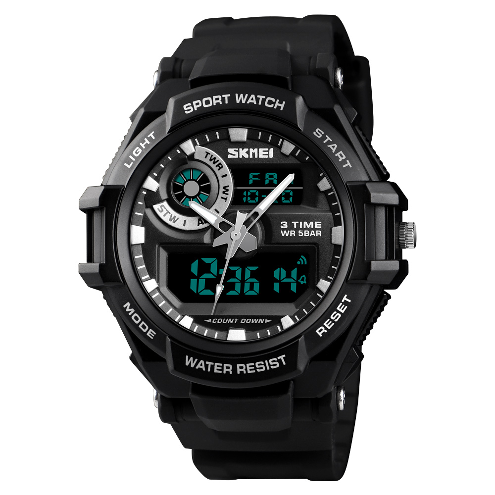 Годинник наручний Skmei 1357BK Black