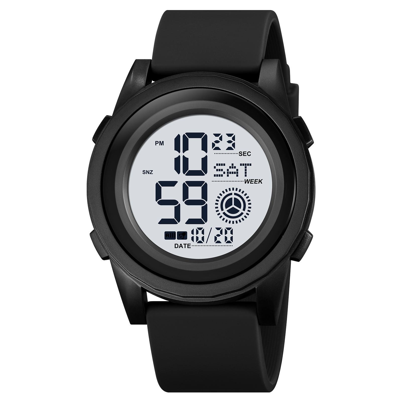 Годинник наручний Skmei 2082BKWT Black-White