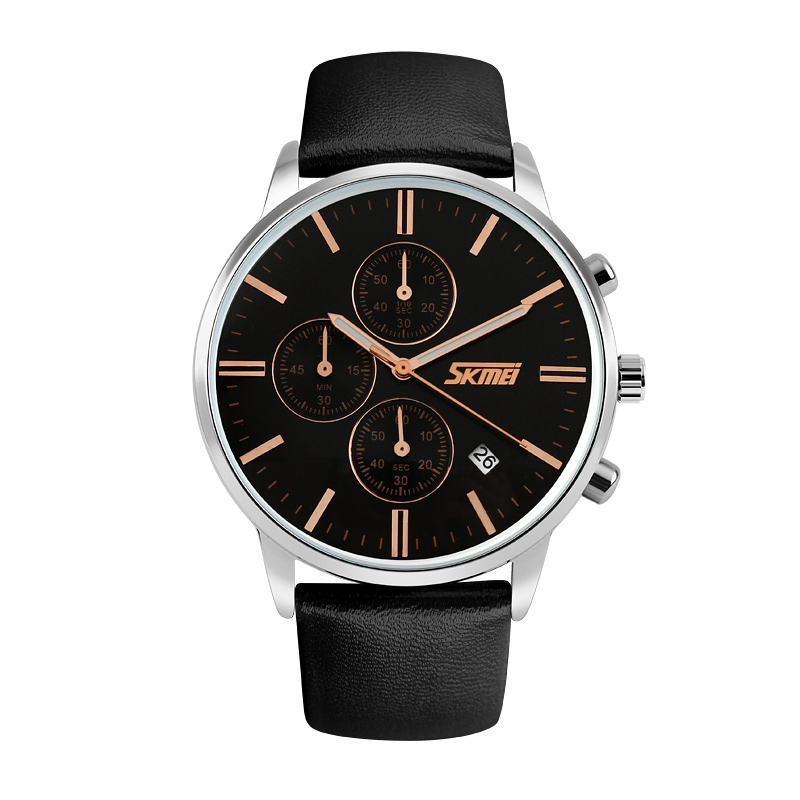 Годинник наручний Skmei 9103BKBK Black-Black