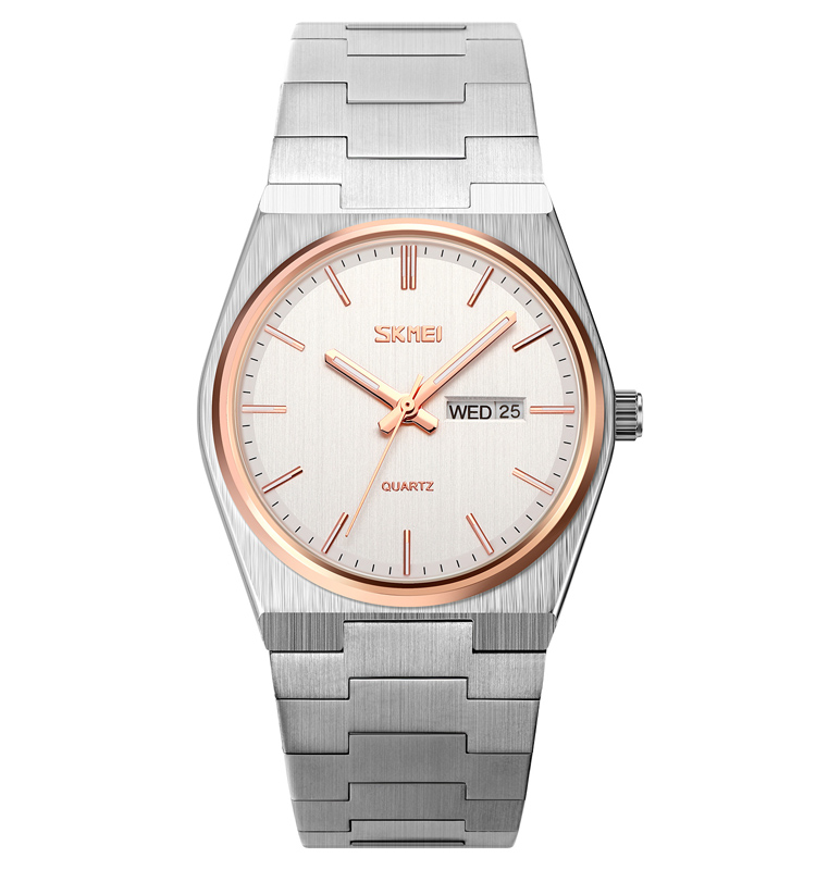 Годинник наручний Skmei 9288SIRGSI Silver-Rose Gold-Silver