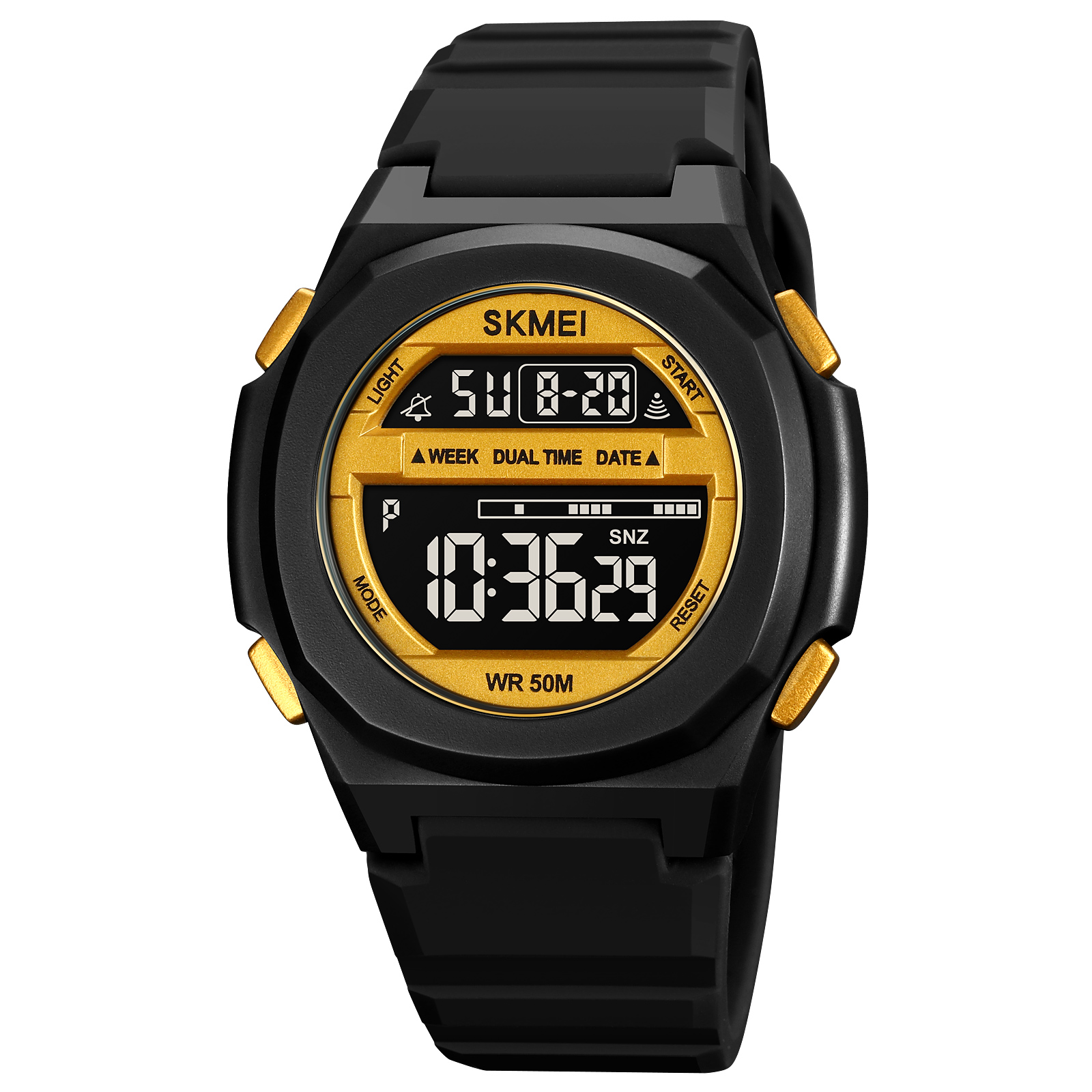 Skmei 1821BKGD Black-Gold SALE
