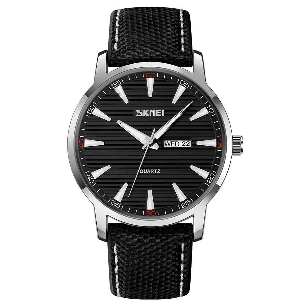 Годинник наручний Skmei 9303SIBK Silver-Black