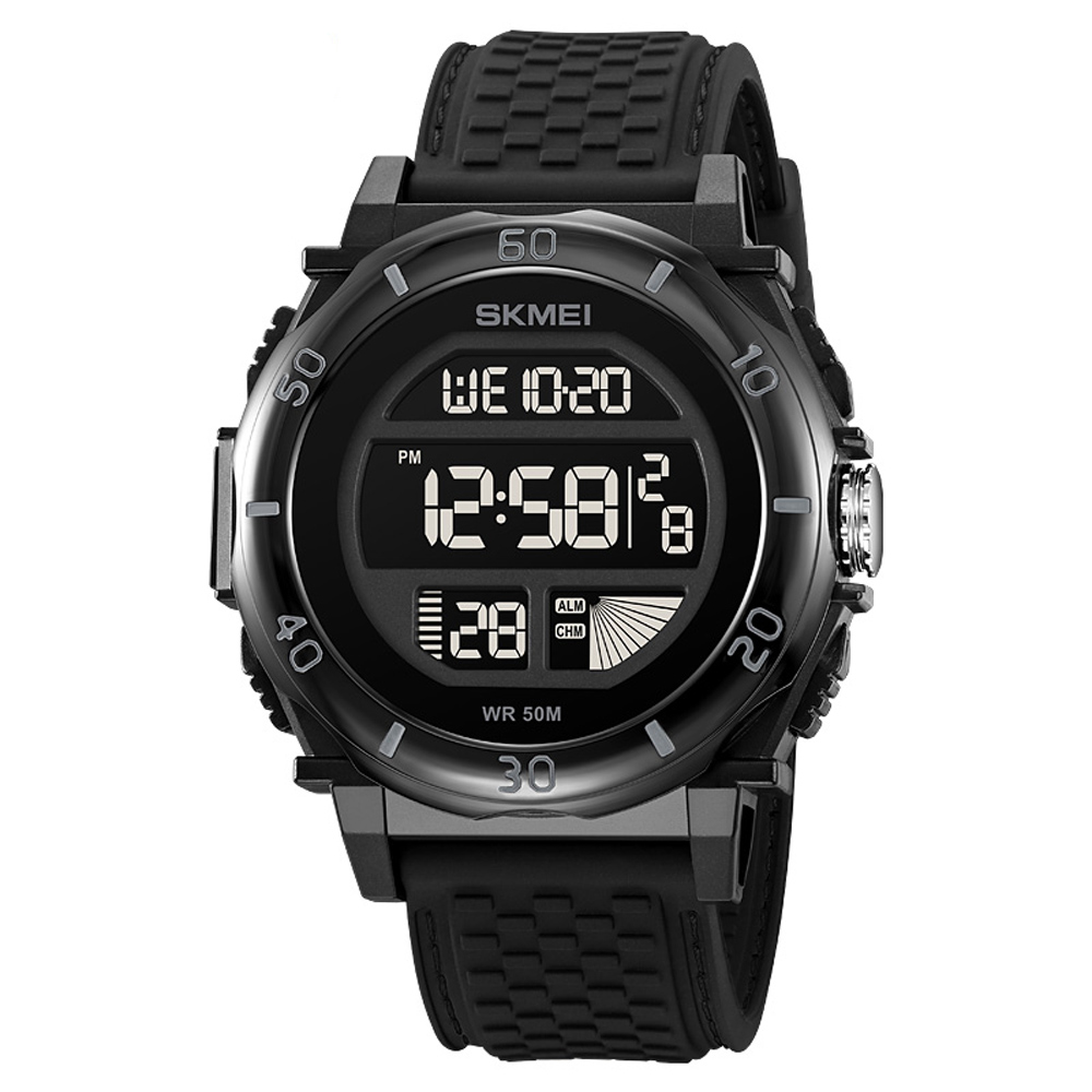 Годинник наручний Skmei 2099BKBK Black-Black