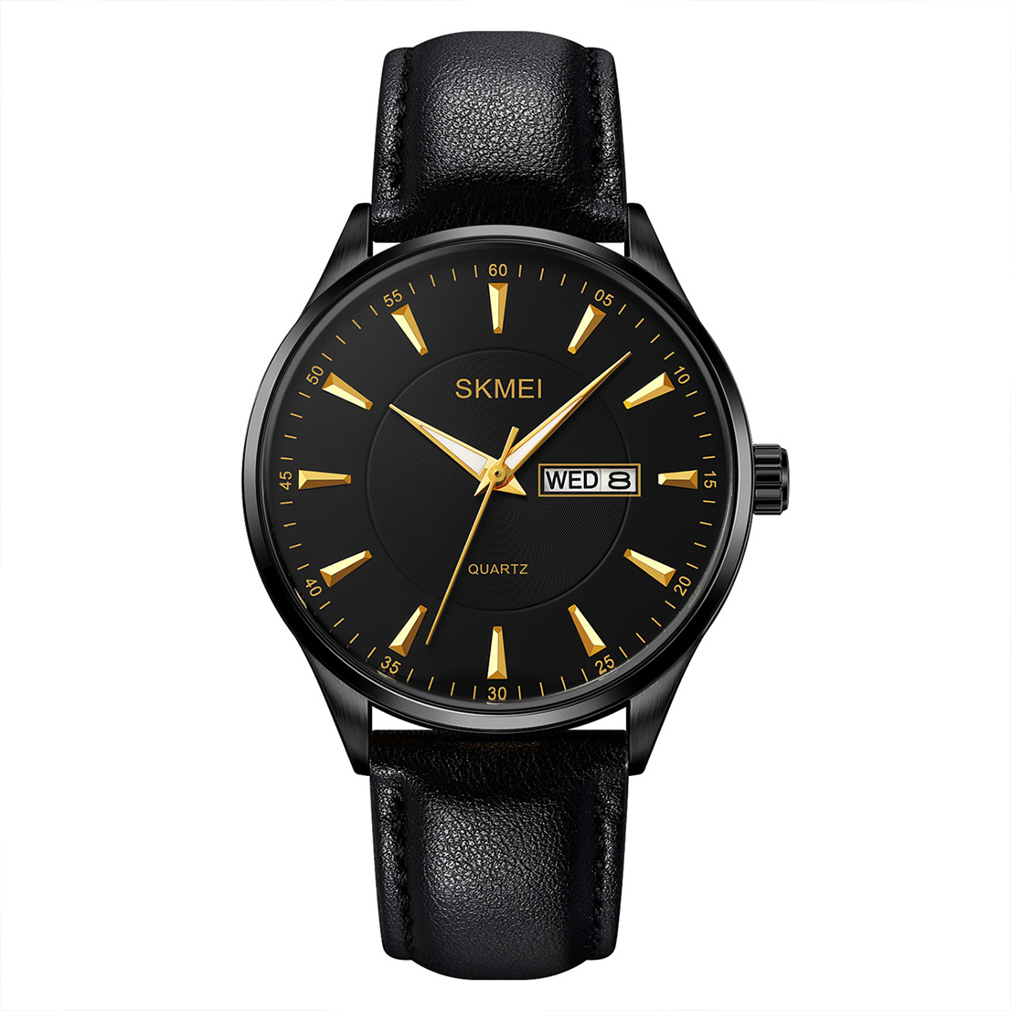 Годинник наручний Skmei 2075BKBKGD Black-Black-Gold