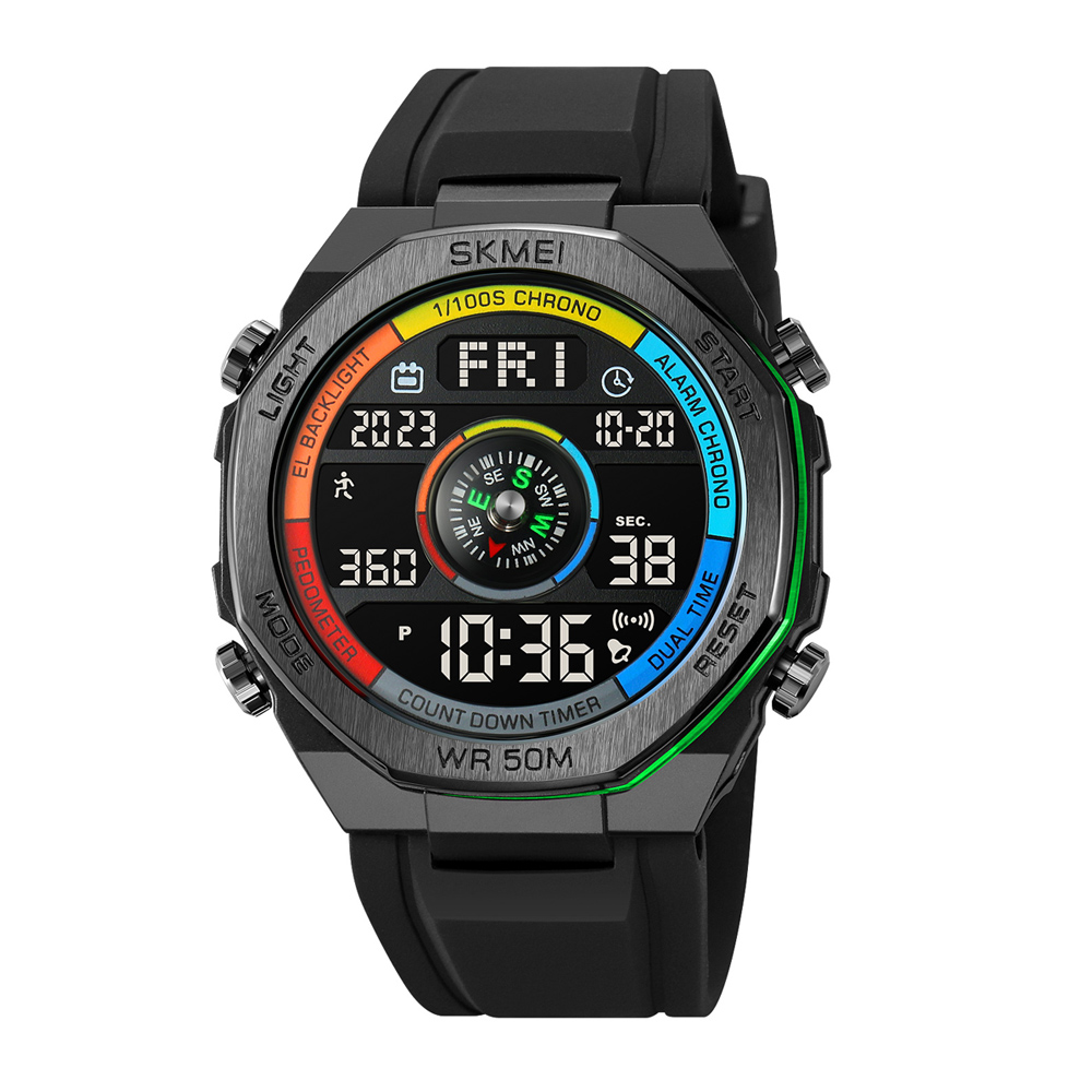 Годинник наручний Skmei 2209CLGN Colorful-Green STOPPED