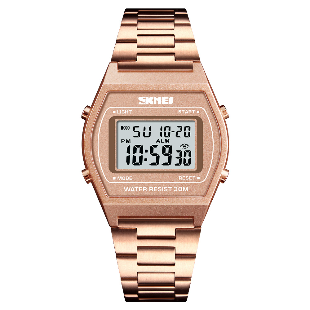 Годинник наручний Skmei 1328RGWT Rose Gold-White