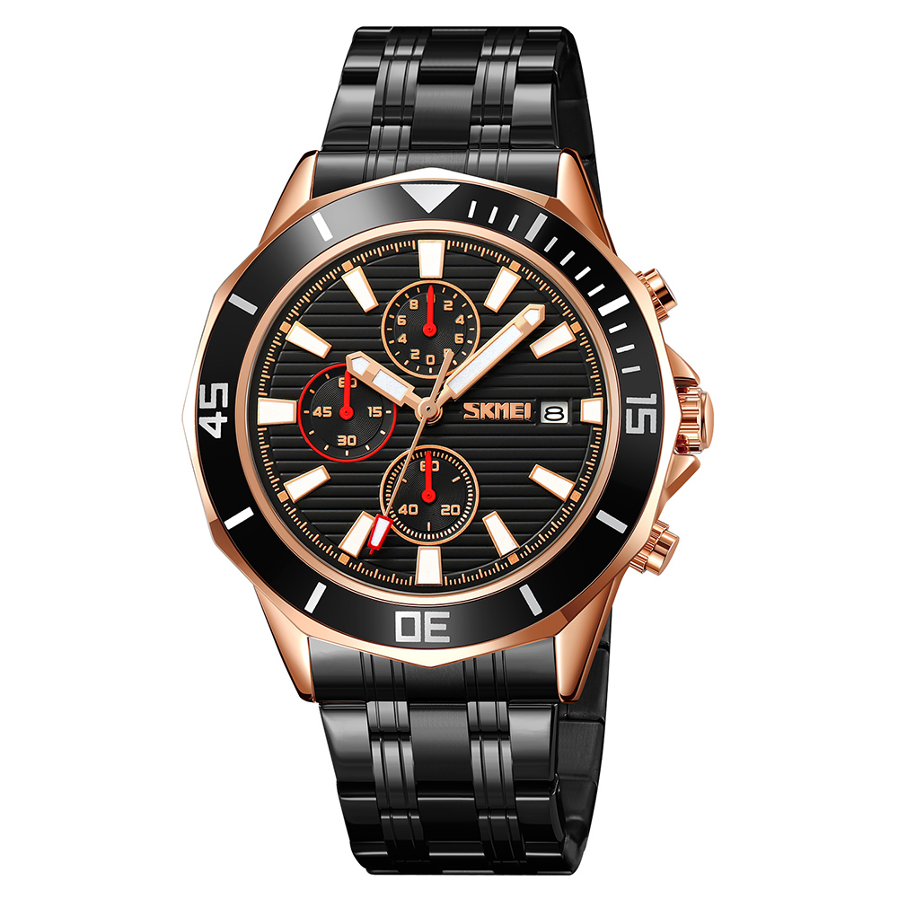 Годинник наручний Skmei 9335RGBK Rose Gold-Black