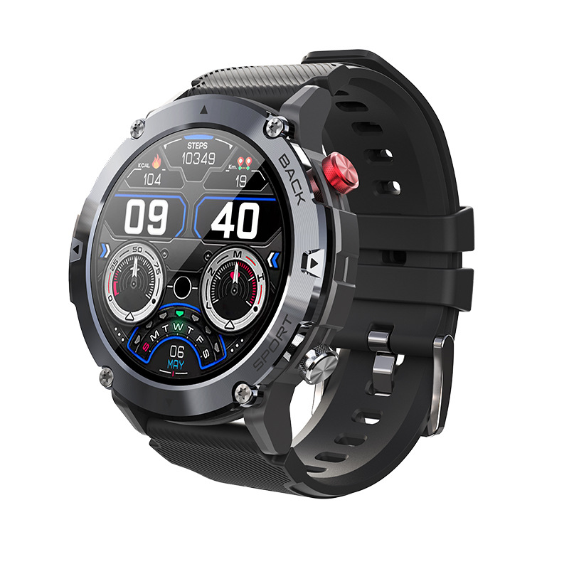 Смарт-годинник Modfit Sniper All Black 36 мм.