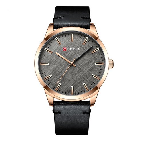 Curren 8386 Black-Gold-Gray