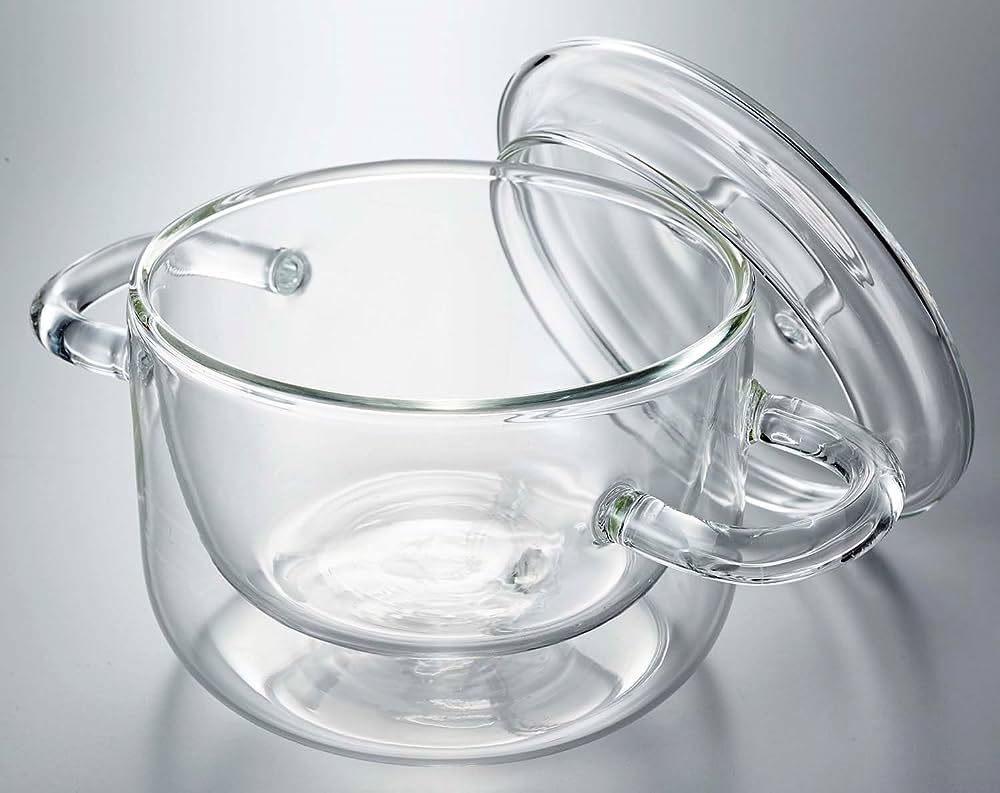 Ємність з ручками і кришкою Thermic Glass 250 мл A11643G3902AA01 LUIGI BORMIOLI