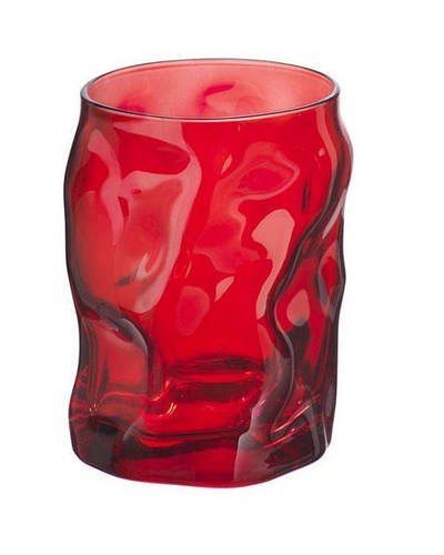 SORGENTE: Стакан для води 300мл Rosso (червоний) 340420M02321589 BORMIOLI ROCCO