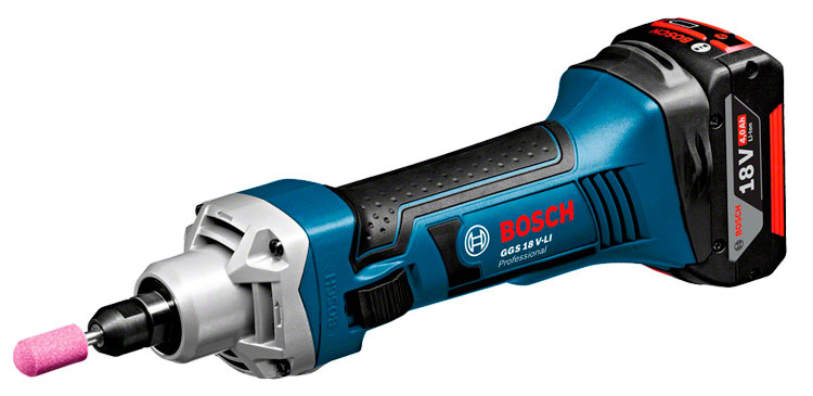 Акумуляторна пряма шліфмашина Bosch GGS 18 V-LI Professional Solo