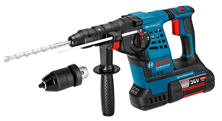 Акумуляторний перфоратор Bosch GBH 36 VF-LI Plus Professional