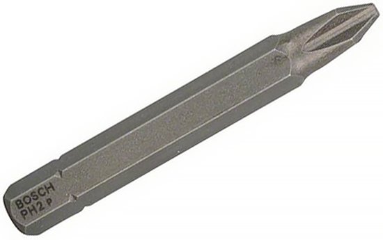Бита Bosch Extra-Hart PH2, 51 мм, 3 шт