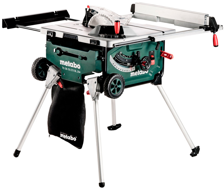 Акумуляторна настільна дискова пила Metabo TS 36-18 LTX BL 254