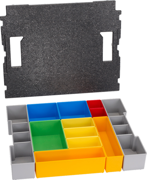Набір ккомірок для кейса Bosch L-BOXX 102, 12 шт (1600A016N9)