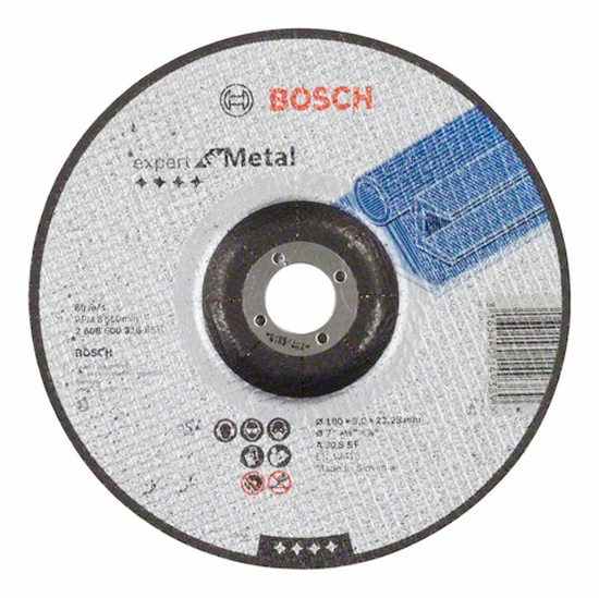 Круг відрізний Bosch Expert for Metal опуклий 180×3 мм