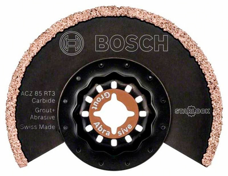 Сегментне пильне полотно Bosch Starlock Carbide-RIFF ACZ 85 RT3