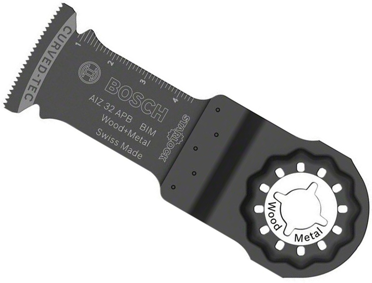Занурювальне пильне полотно Bosch Starlock BIM AIZ 32 APB Wood and Metal
