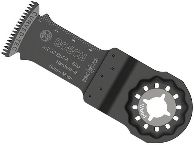 Занурювальне пильне полотно Bosch Starlock BIM AIZ 32 BSPB Hard Wood