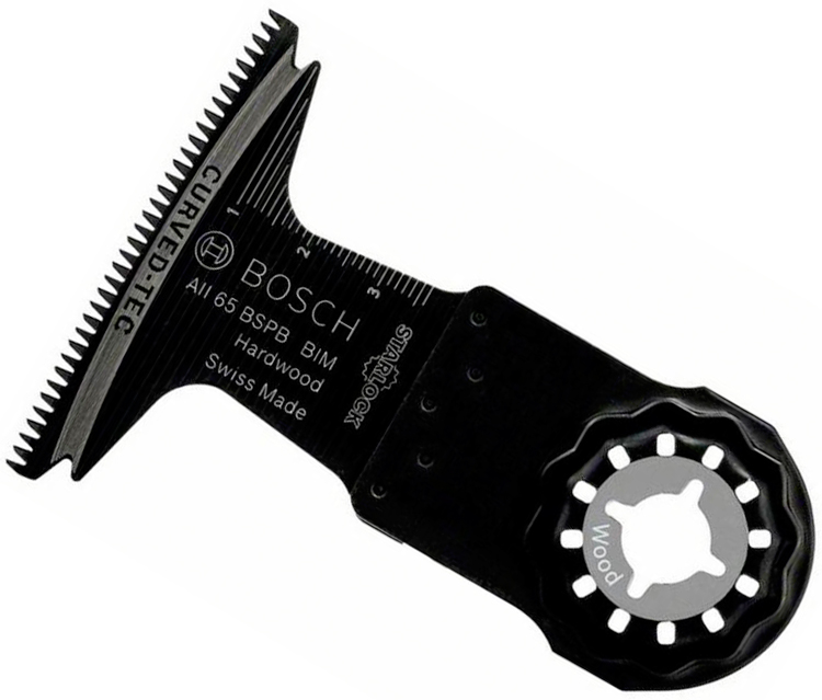Занурювальне пильне полотно Bosch Starlock BIM AII 65 BSPB Hard Wood