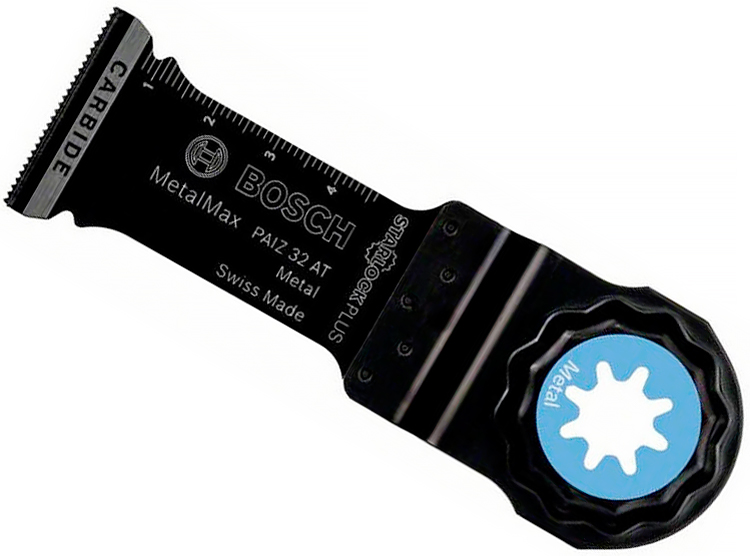 Занурювальне пильне полотно Bosch StarlockPlus Carbide PAIZ 32 AT Metal