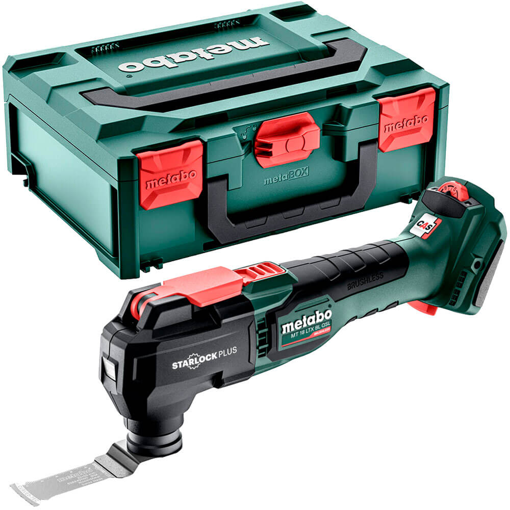 Аккумуляторный универсальный резак Metabo MT 18 LTX BL QSL, без акб в MetaBOX 145 L