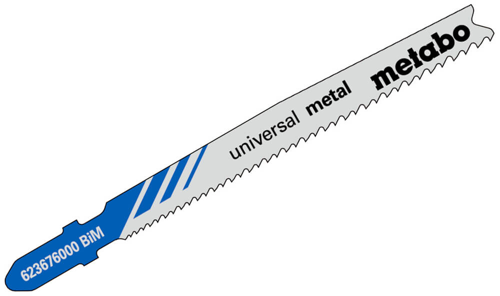 Пильное полотно Metabo Universal metal 74 мм, 1.4-2.6 мм, 25 шт