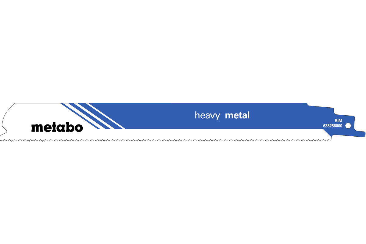 Сабельное полотно Metabo Heavy Metal 225х1.1 мм, 5 шт