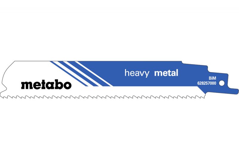 Шабельне полотно Metabo Heavy Metal 150х1.1 мм, 5 шт