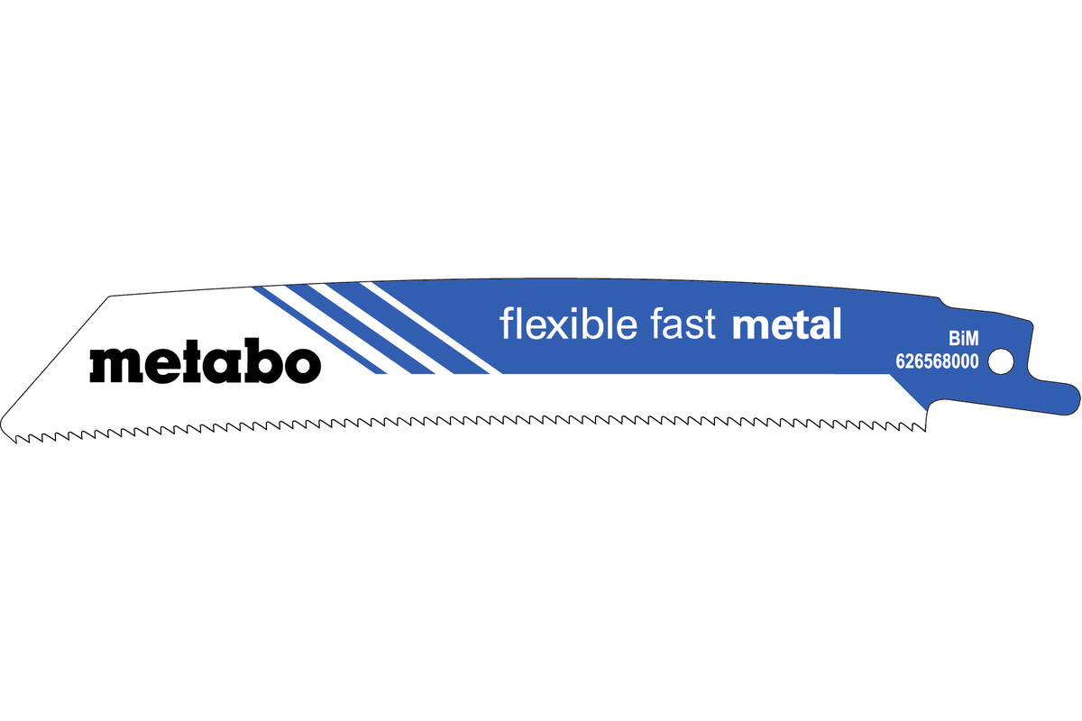 Шабельне полотно Metabo Flexible Fast Metal 150х0.9 мм, 5 шт