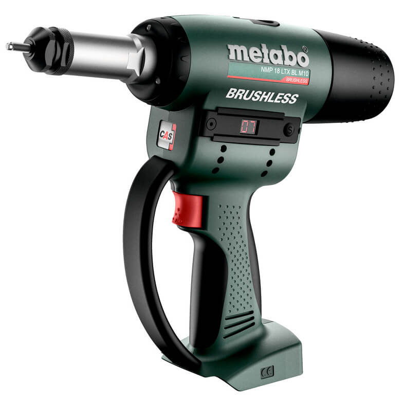 Акумуляторний заклепувальний пістолет Metabo NMP 18 LTX BL M10 без акб і з/п