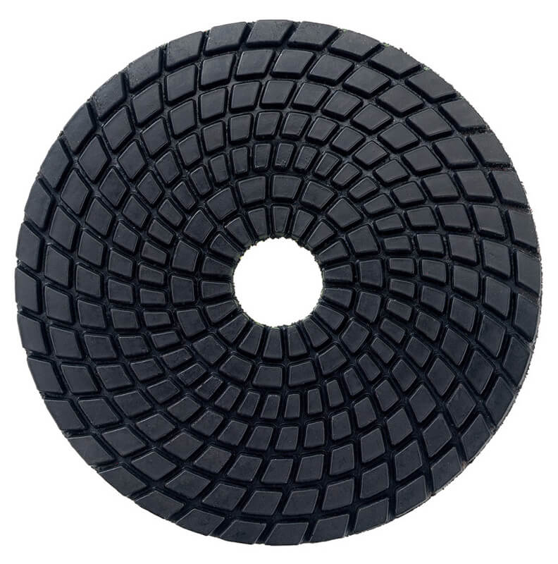 Полировочные диски с липучкой Metabo, 100 мм, Buff Black, влажная полировка, 5 шт