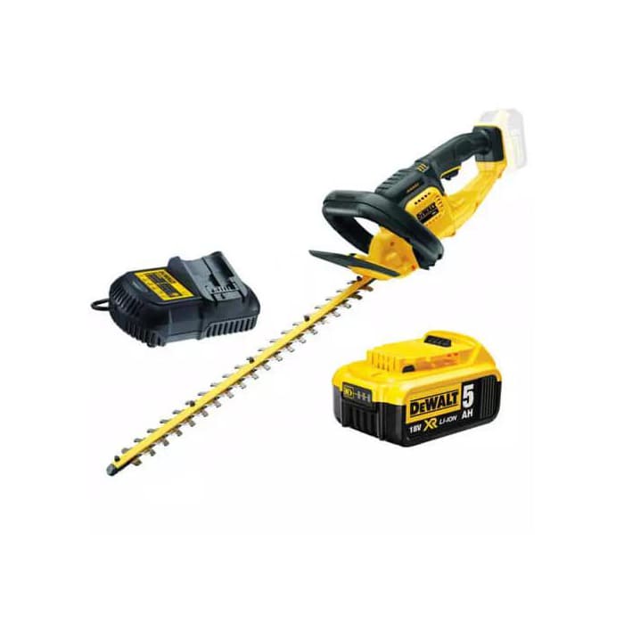 Кущоріз акумуляторний DeWalt DCM563P1, акб XR Li-ion 18 V