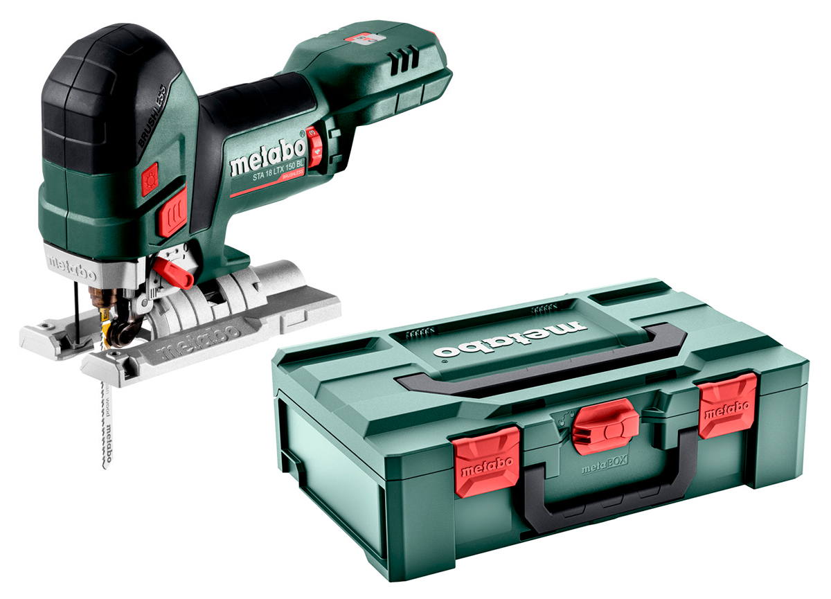Аккумуляторный лобзик Metabo STA 18 LTX 150 BL в кейсе metaBOX 145 L