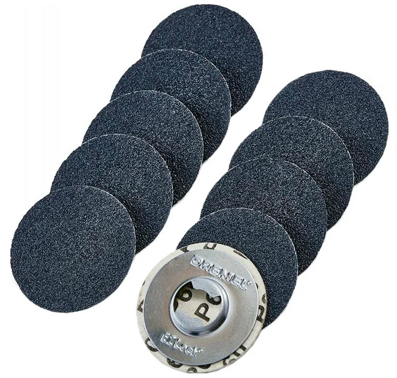 Набор шлифлистов для ухода за когтями домашних питомцев DREMEL EZ SPEEDCLIC SD60-PGA (10 шт.) (2615PG10AC)