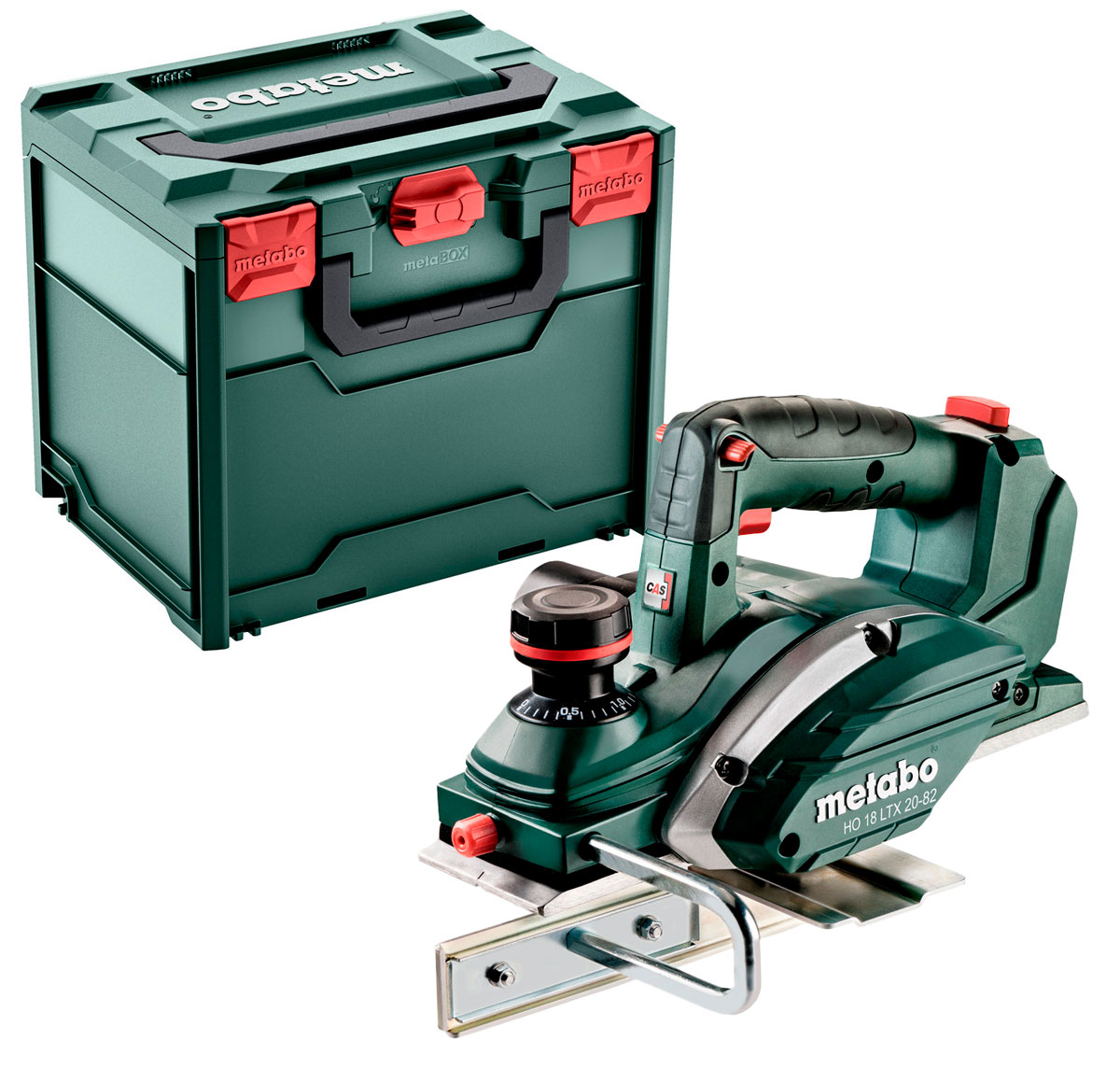 Акумуляторний рубанок Metabo HO 18 LTX 20-82 (без АКБ) MetaLoc